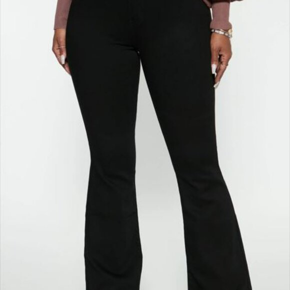 Flare Jeans - Black - Picture 4 of 4